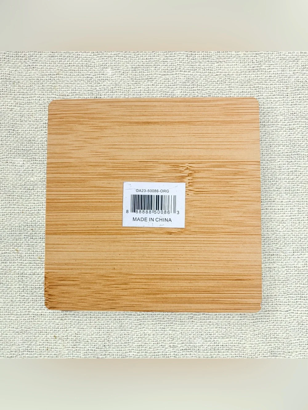 NEW Rotating Acrylic Makeup Organizer Bamboo Base